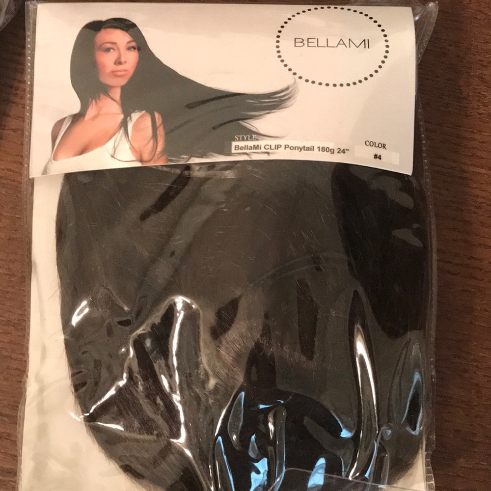 Bellami clip ponytail